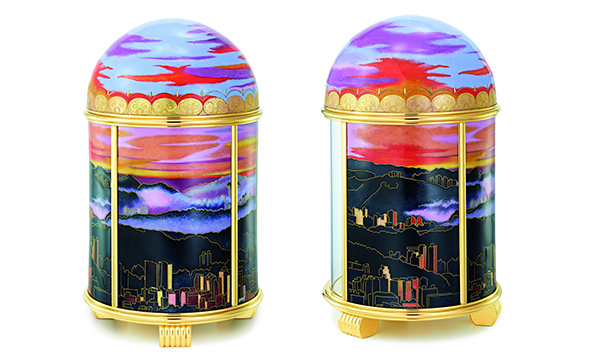 台北天空引人無限遐想！頂級名錶以金線琺瑯描繪天際的絢麗色彩_img_3