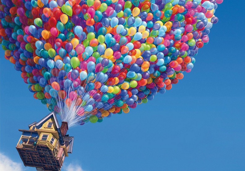 真實版《天外奇蹟》!他成功用氣球翱翔天際_img_1