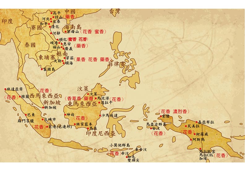沉香的香味是樹種與產地決定的