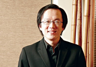 金屬水彩畫般的中國醫藥大學美術館
