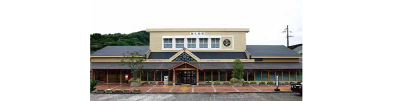 車站就是公民會館—日本阿久根車站_img_1