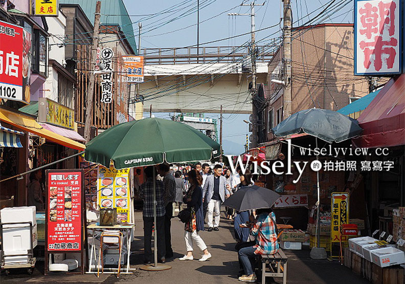 生吃海膽、現釣烏賊：北海道函館朝市