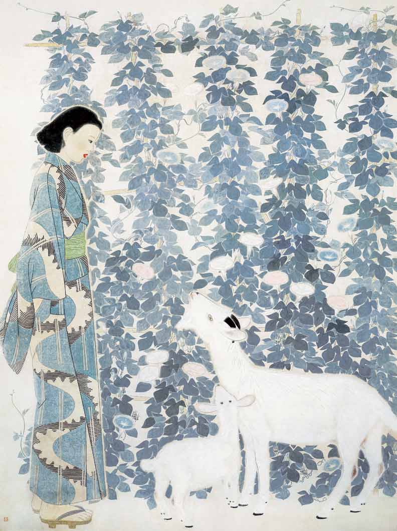 林之助畫作 向日本畫壇權威挑戰成功_img_1