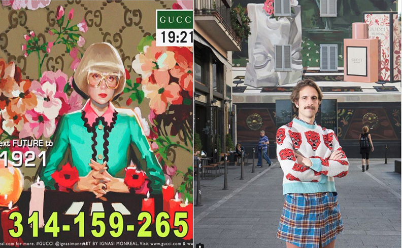 Gucci聯手西班牙藝術家Ignasi Monreal 打造穿著Gucci的希臘神祉_img_11