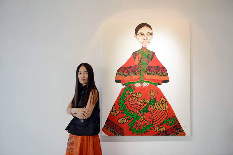 血觀音主視覺創作者 柳依蘭從菜販自學成名畫家_img_3