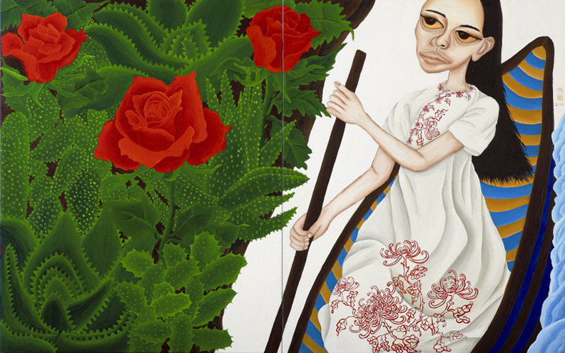 血觀音主視覺創作者 柳依蘭從菜販自學成名畫家_img_6