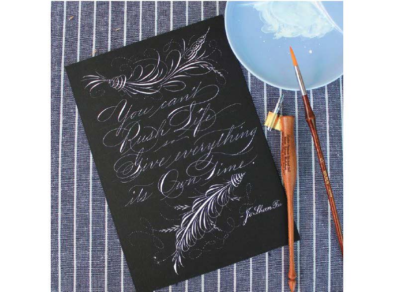 英文草寫 源自這位美國書法家史賓賽_img_2