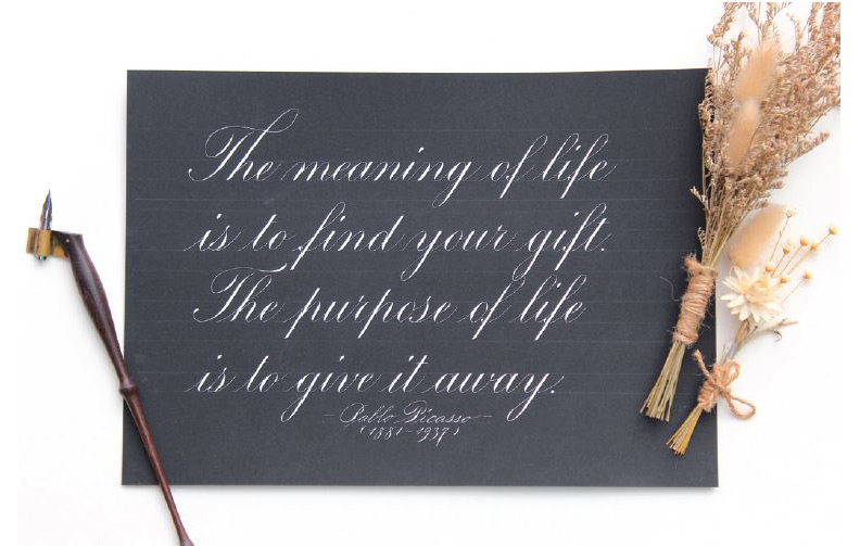 英文草寫 源自這位美國書法家史賓賽_img_1