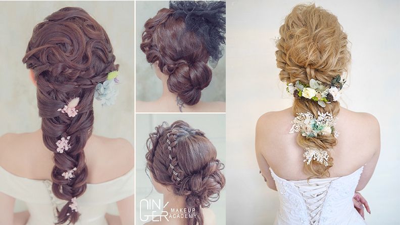 氣質盤髮、精緻編髮 Ginger Makeup巧手打造完美婚紗妝髮_img_4