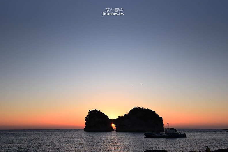 日本和歌山、白浜|圓月島・落入海蝕洞的絕美夕陽_img_12