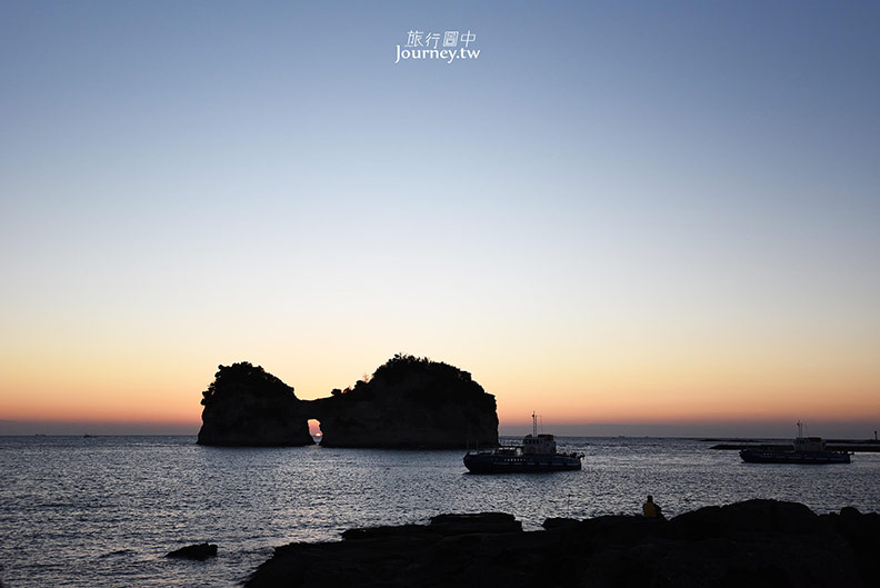 日本和歌山、白浜|圓月島・落入海蝕洞的絕美夕陽_img_16