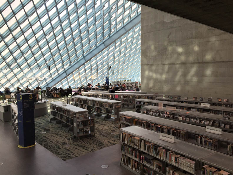 炫目吸睛的西雅圖中央圖書館_img_7