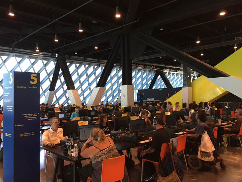 炫目吸睛的西雅圖中央圖書館_img_9