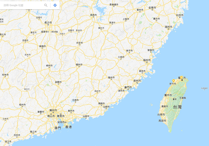 Google Map重返中國大陸 會犧牲台灣？