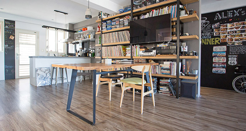 不受風格框架 開放式寵物宅:台北Alex的家_img_4