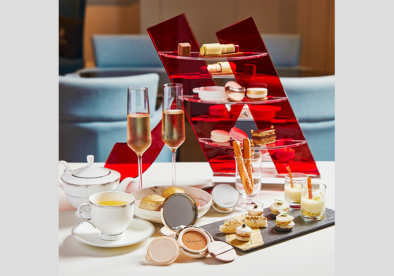 雪花秀攜手萬豪酒店 聯名下午茶讓人氣美妝品可愛變身