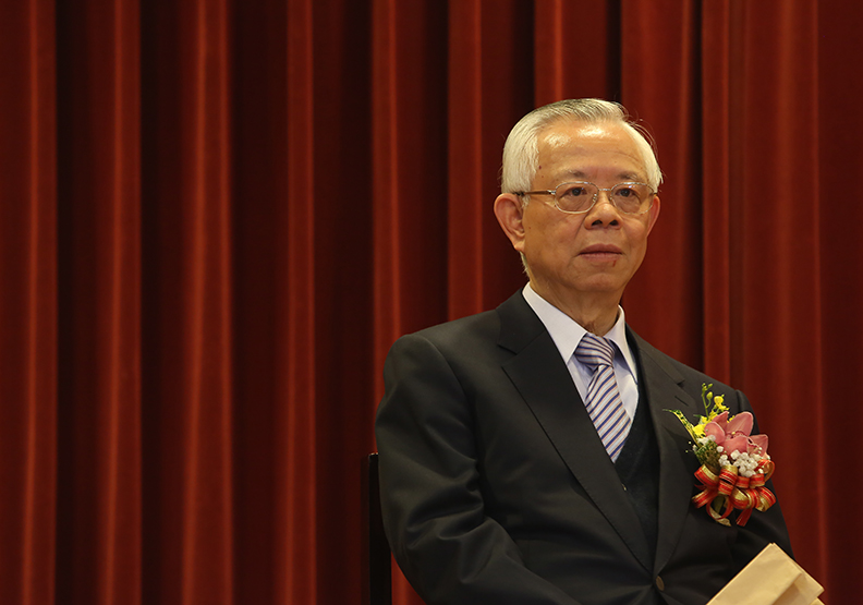 圖／中央銀行前總裁彭淮南。蘇義傑攝