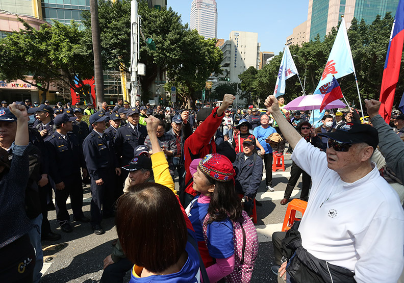台灣保有開放的公民空間是正面的訊號。蘇義傑攝