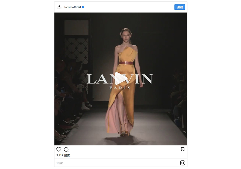 Lanvin易主後的首場發表 Olivier Lapidus攜手數位藝術家舞顏弄色_img_8