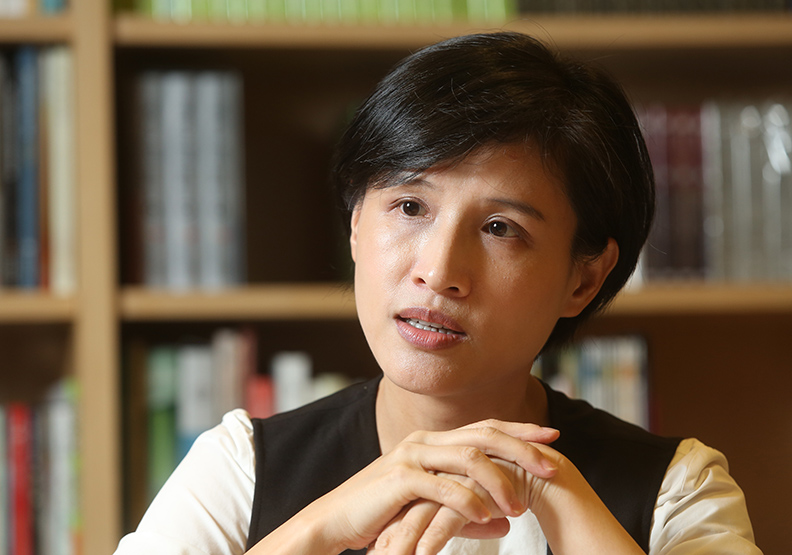文化部長鄭麗君。