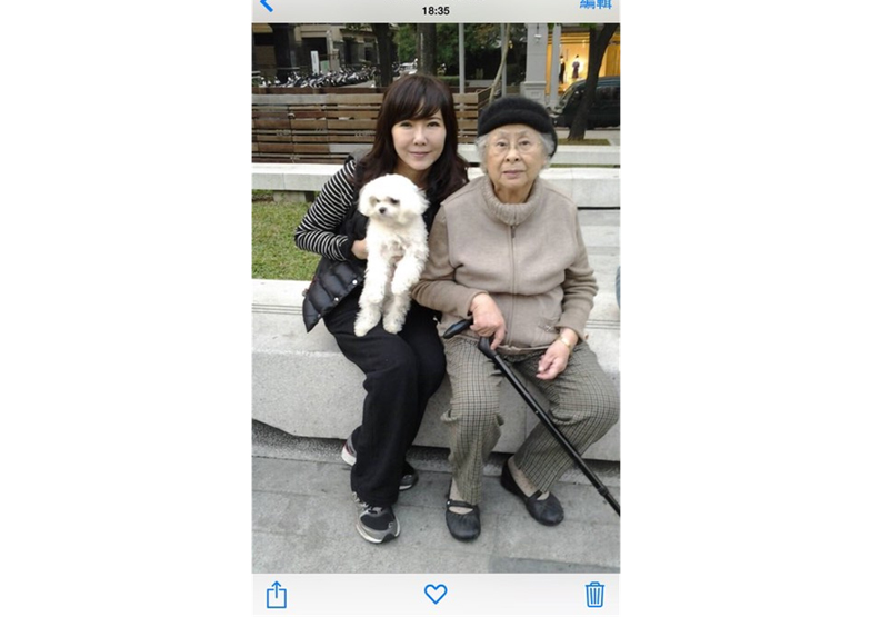 劉克襄臉書曬老媽 母親十歲以後的第一次畫畫..._img_3