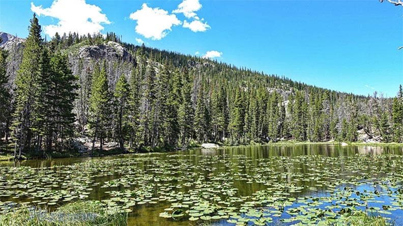 美國洛磯山國家公園山中之湖_img_9