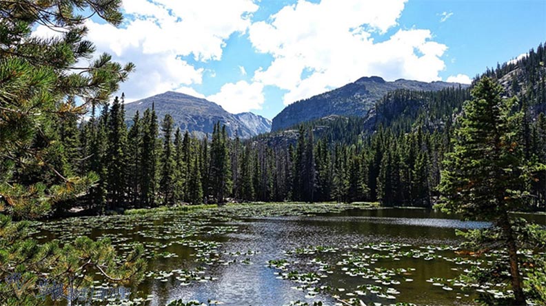 美國洛磯山國家公園山中之湖_img_11