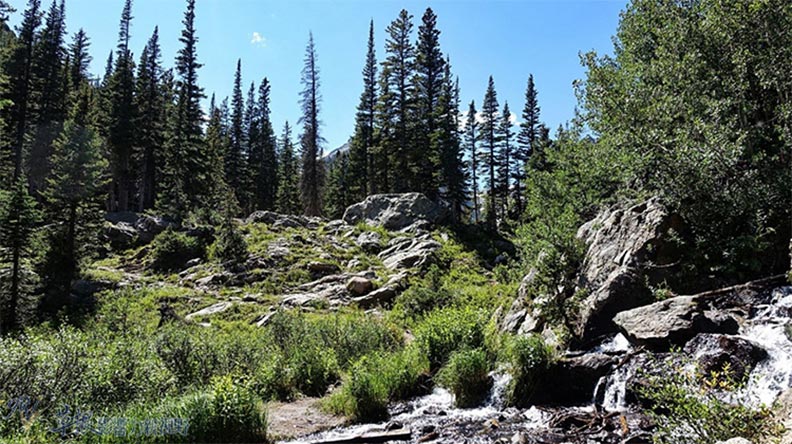 美國洛磯山國家公園山中之湖_img_16