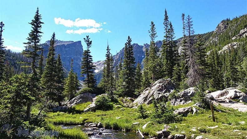 美國洛磯山國家公園山中之湖_img_18