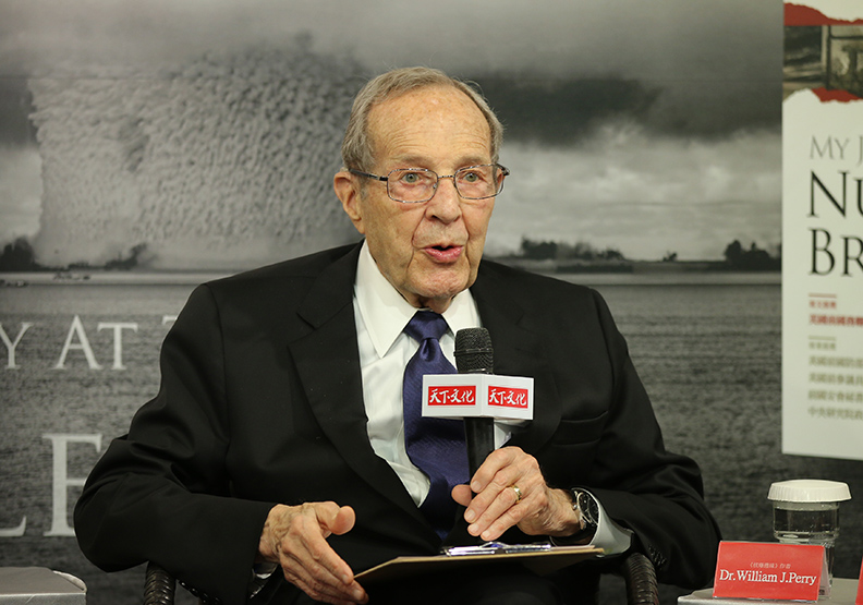 「我們比冷戰時還接近核武戰爭」美國前國防部長訪台提警告_img_4