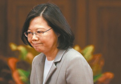 蔡總統施政不滿意度攀高 南部也逆轉