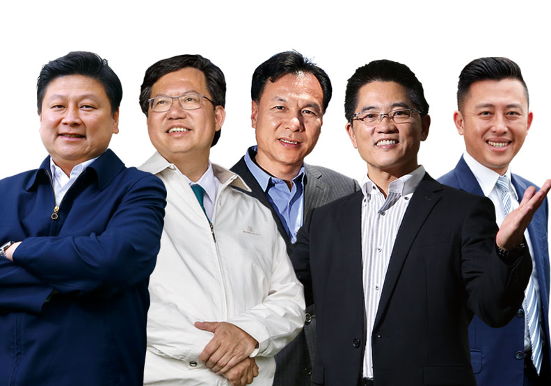 五位蟬聯5星縣市長：鄭文燦、林智堅、傅崐萁、黃健庭、劉增應