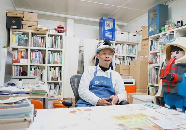 「妻子的一句話改變了他的人生」——【河童堂】日本插畫家弓削滿專訪