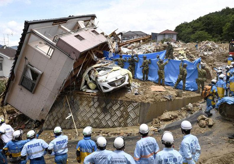 日本此次豪雨成災，外界都非常驚訝。圖片由達志影像提供