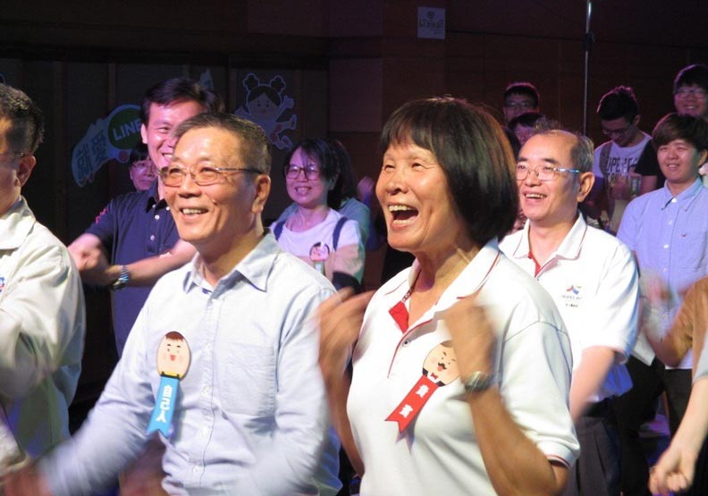 紀政與民間團體推動「2020東京奧運台灣正名公投」。