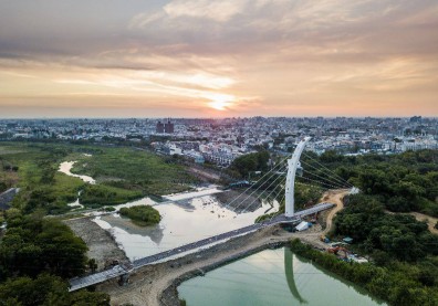 「八掌溪人行景觀橋」將重現「鷺橋觀浪」之景