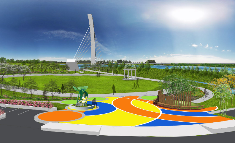 「八掌溪人行景觀橋」將重現「鷺橋觀浪」之景_img_2