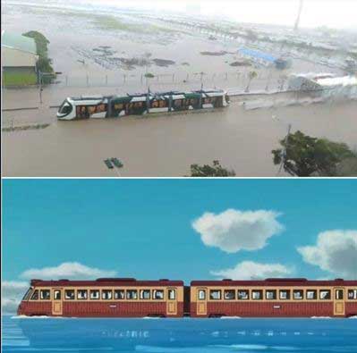 高雄輕軌變水上列車 !網驚:《神隱少女》在台灣_img_1