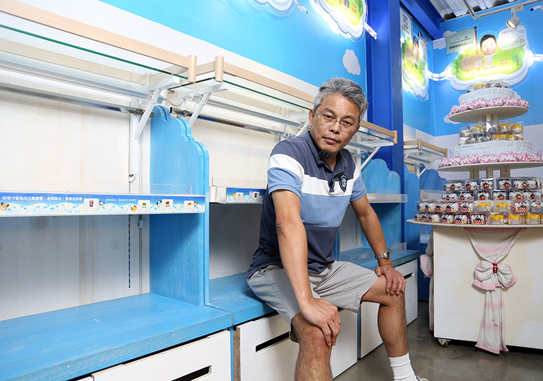 iicake蛋糕毛巾咖啡館負責人林穎穗