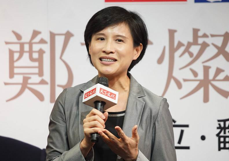 文化部長鄭麗君。賴永祥攝