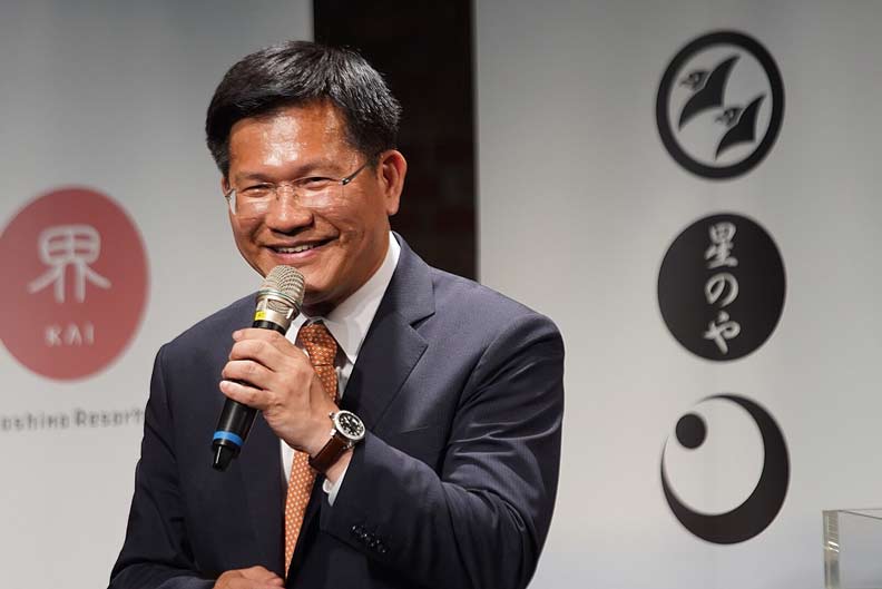 交通部長林佳龍。賴永祥攝