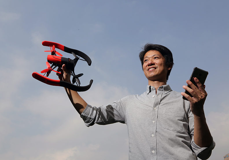 賴成家看好台灣軟體業 帶回智慧無人機技術
