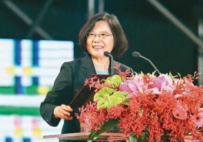 中美關係緊張 彭博：蔡英文國慶演說呼應美方批中