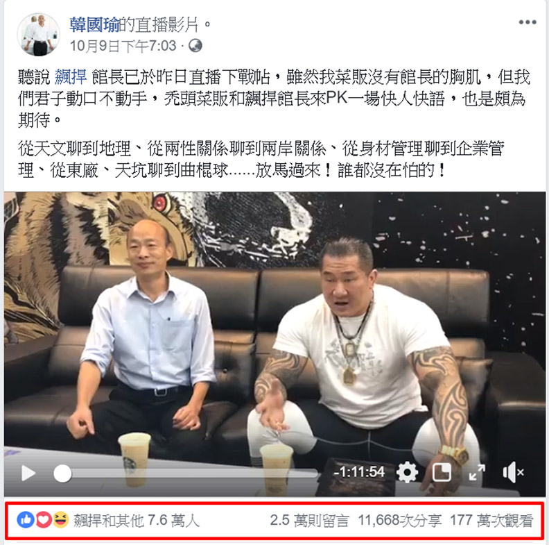 黃金交叉!韓國瑜聲勢漲,和陳其邁差距不到1%?_img_5