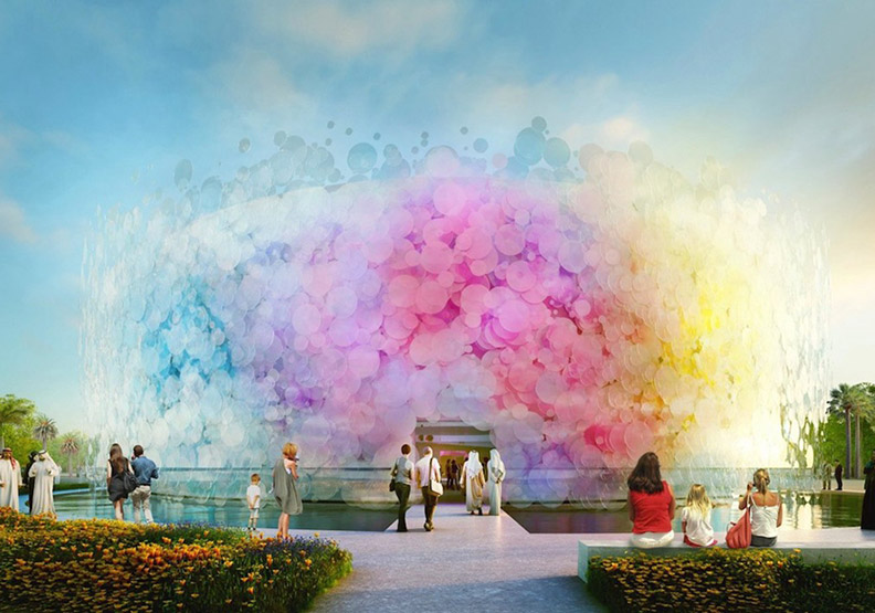 上千片粉彩玻璃重疊！2020世博英國館的遺珠之憾_img_1