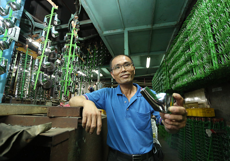 尚泰五金總經理王明三。