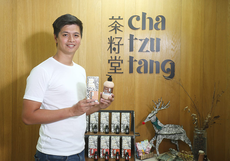 茶籽堂總經理趙文豪。