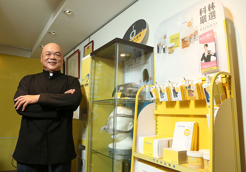 科林儀器董事長林文正。