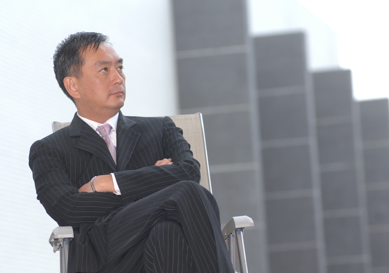 圖／已故裕隆集團執行長嚴凱泰。陳柏年攝