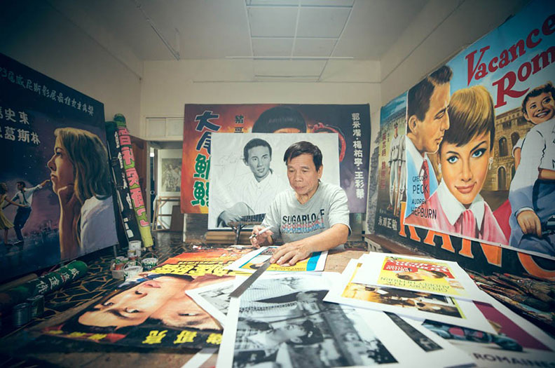 一生懸命的傳奇生涯!碩果僅存的台灣手繪電影看板畫師_img_2